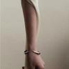 Pulsera Anillo Metálico Arco Brillante Europeo y Americano Simple Diario Viaje de Alta Gama Retro Exquisita Pulsera