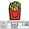 En stock bordados bebidas papas fritas palomitas de maíz tela pegatinas caricatura creativa parche versátil parche se puede configurar