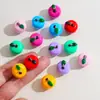 Colgante de Fruta de Manzana Tridimensional Colorido Accesorios DIY Correa para Teléfono Móvil Collar Llavero Colgante Decorativo