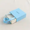 Caja de joyería extraíble con textura de papel perlado, caja de embalaje para joyería para pendientes, anillos, collares, caja de regalo, pulsera, caja extraíble de joyería