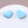 Parche Brillante de Corazón de 18 mm Materiales para Decoración de Pasador de Pelo Imán de Nevera Zueco Accesorios para Cuerda de Cabello