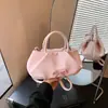 Bolso de Mano Plegado de Moda Bolso Nube Moda Nueva Verano 2026 Bolso de Hombro Simple Bolso Cruzado Elegante para el Trabajo