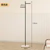 Cabide de chão para quarto, simples e economiza espaço, adequado para uso doméstico em ambientes internos, pequeno cabide de roupas e chapéus