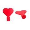 Tampinha de Caneta Fofa de Amor Capa para Lápis Material Escolar Divertido para Crianças Tampinha de Lápis Infantil Tampinha de Caneta de Plástico