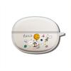 Adequado para Capa Protetora de Fone de Ouvido Bluetooth Sem Fio Ikf Fly Max Compartimento de Carregamento Personalizado Desenho Animado Concha Transparente Anti-Queda