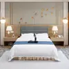 Fabricante de Muebles Foshan Guangdong Venta al por mayor Sala de Estar Juego Completo de Cama de Panel Muebles B&B Cama Estándar Independiente de Hotel Cama Grande