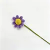 Producto terminado de alambre trenzado, pequeño ramo de margaritas, regalo de vacaciones, accesorio DIY para decoración del hogar, flor artificial, flor artificial creativa