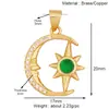S28 Accesorios para joyería DIY micro incrustación aceite mini sol rayo molino de viento copo de nieve luna estrellas