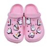 Serie de Halloween Más Vendida de Amazon Zapatos Suaves de Goma PVC Fantasma Hebillas de Zapatos de Flor al por Mayor Spot Transfronterizo Accesorios para Zuecos