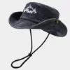 Nuevo Sombrero para el Sol de Exterior para Mujer, Moderno, Selva, Senderismo, Pesca, Parasol, Sombrero de Senderismo, Sombrero para el Sol Bordado para Hombre