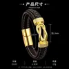 Pulsera de moda con cadena de patrón de serpiente electrochapada en color acero puro transfronteriza europea y americana, pulsera de silicona de acero de titanio, accesorio de alta gama para hombre