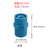 Desembaçador Rosca Externa Plástico PP Cone Sólido Torre de Absorção de Spray Linha de Montagem de Frutas e Legumes Bico de Lavagem Forte Bico