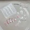 Nueva Concepción Artística Flor de Cristal de Hielo Hielo Creativo Molde de Silicona Arte de Uñas Lirio Tallado Joyería para Uñas Diy Molde de Silicona