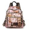 Mochila Transfronteriza para Mujer Nueva Versión Coreana Versátil Moda Mochila de Gran Capacidad para Mujer Estilo Retro Mochila de Viaje para Exterior