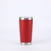 Copo de carro Amazon 20oz copo térmico de aço inoxidável 304 copo de carro com vácuo duplo copo de gelo de cor sólida simples