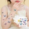 Pegatinas de Tatuaje de Alas de Mariposa con Purpurina para Ojos y Cara, Pegatinas DIY de Maquillaje para Ojos Infantiles para Actuaciones de Baile y Puestos