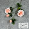 Flor Artificial Rosa Búlgara Buquê Casa Sala de Estar Casamento Decoração de Mão Buquê Falso Feriado DIY Presente