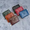 Billetera de Moda con Múltiples Ranuras para Tarjetas, Monedero Unisex con Cremallera, Portatarjetas, En Stock, Almacén de Exportación, Portatarjetas Corto