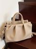 Nova Bolsa de Ombro de Grande Capacidade 2025 Bolsa de Mão Feminina Estilo Estrangeiro Design Plissado Bolsa Transversal para o Dia a Dia