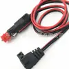 Cable de enchufe para refrigerador de coche, enchufe para encendedor de cigarrillos alemán, cable de alimentación, cable de refrigerador con cola B, encendedor de cigarrillos americano