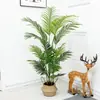 Maceta de planta verde artificial Decoración de plátano de planta artificial nórdica hoja de tortuga estilo ins sala de estar decoración interior grande