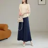 Un Conjunto Completo de Tops Camiseta Irregulares Holgados Talla Plus y Pantalones de Pierna Ancha Que Te Hacen Ver Delgado, Conjunto de Dos Piezas