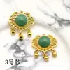 Acessórios de Liga Inseridos com Fivelas de Disco, Colar com Gola Cheongsam, Pingente para Joias DIY, Materiais Auxiliares, Borlas