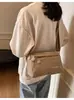 Bolso Minimalista Transfronterizo para Mujer, Gran Capacidad, Bolso de Hombro Estilo Ropa de Trabajo, Bolso Cruzado de Nicho, Bolso Cuadrado Pequeño, Versátil con Múltiples Bolsillos