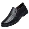 Zapatos de Piel para Hombre, Vestimenta Formal de Negocios, Zapatos de Hombre, Piel Suave de Alta Gama Suela Suave Antideslizante Zapatos Casuales de Piel para Hombre, Zapatos de Piel para Hombre de Papá de Mediana Edad