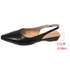 Sandalias Cerradas de Punta con Tira Cruzada y Suela Suave 2026 Verano Nuevas de Tacón Bajo Tallas Grandes Cómodas Profesionales Sandalias de Espalda Abierta para Mujer Venta al por Mayor