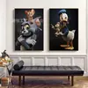 Nuevo 5D Diamante caricatura Pato Donald Mickey Mouse diy pintura decorativa Amazon suministro transfronterizo fabricantes al por mayor