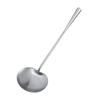 Colher de cozimento doméstico de cabo longo chef cantina de cozinha pá de aço inoxidável espessa grande colher frita alongada anti-escalda chef colher de sopa
