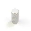 Manija Redonda Moleteada Dorada Tubo Redondo Negro Manija de Puerta de Gabinete Armario Cajón de Mueble Manija de Aluminio