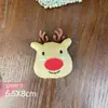 Accesorios Navideños DIY Ropa Zapatos Bolsa Bufanda Muñeco de Algodón de Dibujos Animados Broche de Felpa Llavero Colgante Accesorios