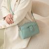 Ventas Directas de Fábrica Bolso Pequeño Estilo Coreano Bolso Cruzado de Moda para Mujer 2025 Nuevo Bolso Cuadrado Pequeño Simple Bolso de Hombro Versátil Moderno