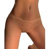 Roupa Íntima Sexy Vazada Manyan Renda Transparente Calcinha Fio Dental com Laço Aberto Roupa Íntima Sexy 1133