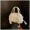 Bolso de Bolos Portátil Estilo Coreano Transfronterizo para Mujer Moda Nueva 2025 de Moda Alta Calidad Versátil de Hombro Cruzado
