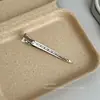 Pinza para el Cabello sin Costuras para Mujer, Pinza Voluminizadora de Raíz para Flequillo, Pinza de Pato para la Frente, Pinza de Posicionamiento, Accesorio para el Cabello, Pasador de Bobby Pin Plateado