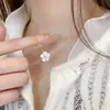 2024 Novo Colar Flor de Concha Explosiva Corrente de Clavícula Retrô Francês Joias de Nicho de Alta Qualidade para Mulheres Tendência