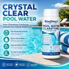 Pó Clarificante para Água de Piscina KineShineX 100g Dissolve rapidamente para melhorar a turbidez e coagular partículas finas suspensas