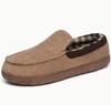 Amazon Transfronteiriço Inverno Europeu e Americano Casa Quente Chinelos de Pelúcia Sola Macia Antiderrapante Resistente ao Desgaste Tamanho Grande Sapatos de Algodão Personalização Masculina