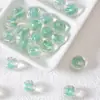 Cuentas de Vidrio Soplado Huecas Glaseadas de Sandía Importadas Cuentas de Linterna Cuentas Sueltas Materiales para Joyería de Pulsera Collar DIY