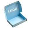 Cajas Azules de Avión al por Mayor, Cartón Blanco Extra Duro, Cajas de Embalaje para Juguetes de Logística Express, Cajas de Embalaje Coloridas Desprendibles, Cajas Blancas