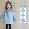 Ropa de abrigo para niñas, nueva colección primavera/otoño 2026, tops de otoño elegantes y casuales para niños, chaquetas de otoño de moda para bebés