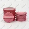 Puff Air Cushion de Fação com Caixa de 7 Peças, Puff de Beleza Super Macio, Face Dupla Torta de Morango, Corretivo Úmido e Seco