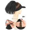 Pelucas y Extensiones de Cabello para Comercio Exterior Transfronterizo, Más Vendido en Amazon, Coleta de 25 cm de Fibra Sintética, Cabello Afro Rizado Esponjoso