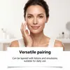 Sérum facial, hidrata e retém a umidade, uniformiza o tom da pele. Textura leve e suave, adequado para a rotina diária de cuidados com a pele.