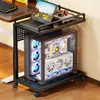 Soporte para Host de Computadora Uso Doméstico Estante de Almacenamiento Retráctil Habitación de E-sports Caja Debajo del Escritorio Base Estante de Almacenamiento Almacenamiento Multicapa