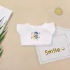 Ropa para muñeca de 10 cm, camiseta de manga corta, chaleco para muñeca, colección de atuendos para muñeca Labubu de 17 cm
