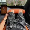 Shorts de Cuadros Cepillados Estilo Retro Americano para Hombre, Verano Delgados Elásticos en la Cintura Rectos Sueltos Shorts Deportivos de Playa
